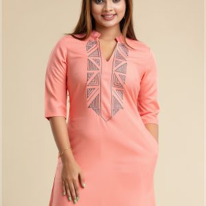 Embroidery Long Dress